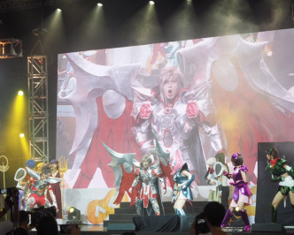 共來自台日德韓等11隊隊伍參加亞太區cosplay嘉年華。