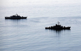 伊朗舰艇。AP资料图片