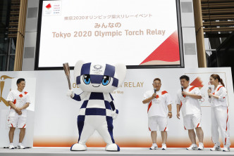 2020年东京奥运吉祥物。AP