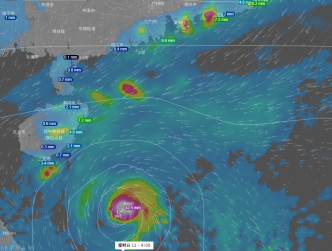 而歐洲中期預報顯示廣東沿岸周日起會有雨。網上圖片