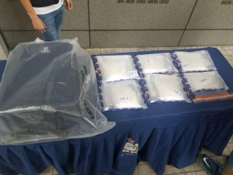 警方检获270万港元毒品