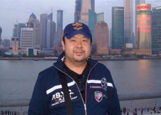 金正男2017年2月在吉隆坡國隆機場遇刺身亡。網圖