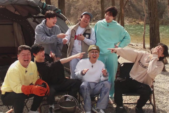 姜虎东、李寿根、殷志源、安宰贤、曹圭贤、宋旻浩、P.O于5月播出的《Spring Camp》首次合体。