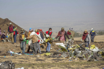 埃塞俄比亞航空日前發生空難。AP圖片