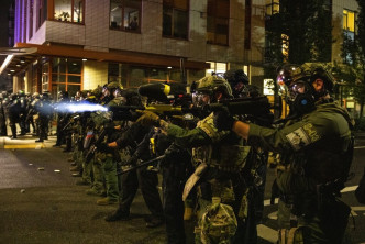 美国司法部将爆发示威的俄勒冈州波特兰列无政府主义区。AP资料图片