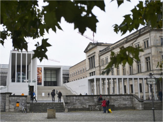 德国柏林博物馆岛的保安措施一直备受争议。AP图片