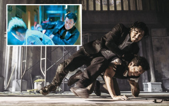 甄子丹称霆锋成功挑战《杀破狼》经典一幕，吴京看完都会致电赞霆锋。