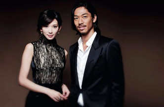 林志玲和丈夫AKIRA。资料图片