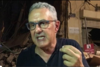 黎巴嫩知名導演菲利普·阿拉克廷吉形容爆炸造成的破壞如30天的戰爭。(網圖)