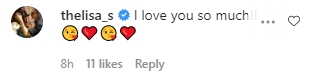 Lisa.S在吳彥祖的影片留言示愛。