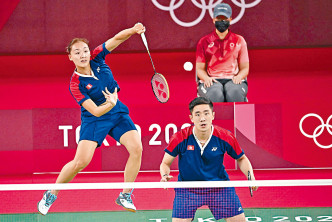 谢影雪和邓俊文。 AP资料图片
