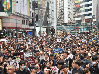 警方反对民阵831游行及集会。资料图片