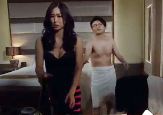 用心演出

赵希洛在《栋仁的时光》中着低胸裙上酒店房倾合约，色诱「麦公子」秦启维。