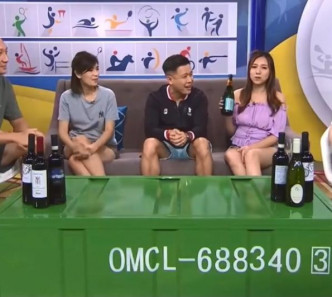 Mangie早前參與香港開電視奧運節目《齊齊講奧運》。