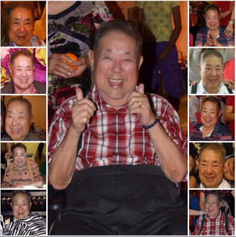 杨紫琼贴出多张父亲的照片。