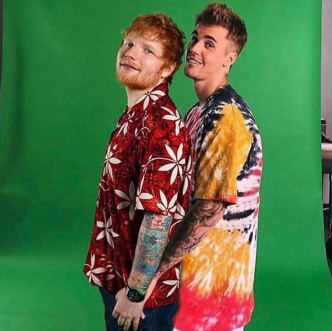 Ed Sheeran和Justin Bieber