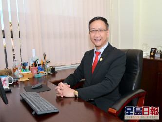 冼藝泉被委任為那打素醫院及大埔醫院行政總監。政府新聞處圖片