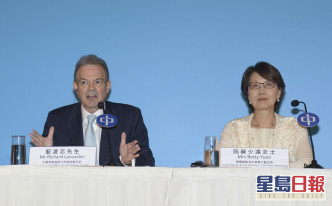 首席執行官藍凌志 (左)，集團總監兼副主席阮蘇少湄(右)。 資料圖片
