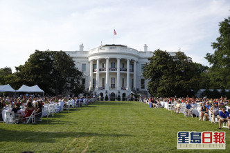 白宫举行「向美国致敬」的独立日派对。AP