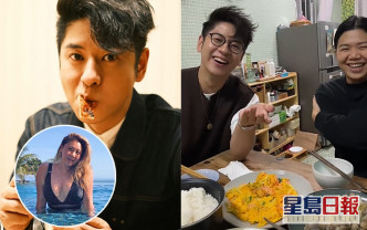 許廷鏗為慶祝重奪IG帳戶主權,相約好友鄧小巧食住飯嚟開IG live,兩人大講有味笑話,更拉埋好友欣宜落水。