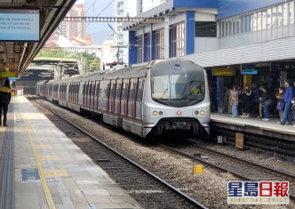 港鐵東鐵線9卡列車將投入服務，原有12卡列車將於繁忙時間繼續使用。資料圖片
