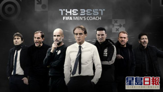 最佳教練候選人。FIFA官網圖片