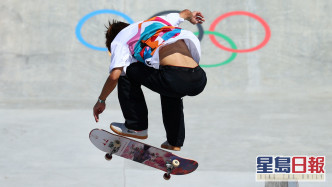 堀米雄斗赢得东奥新增赛事滑板的第一金。 Reuters