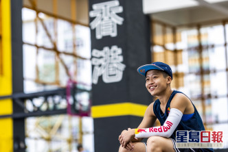 李祉均喜歡在九龍灣啟業邨籃球場比賽及訓練。 公關圖片