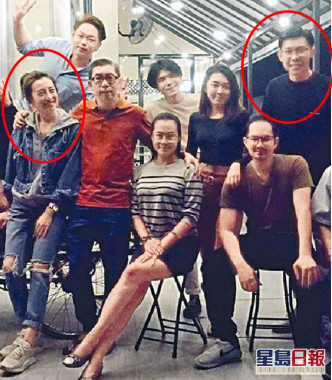 拒做闊太
嘉欣(左前1)唔想為咗「富二代」男友Bryan(右後1)放棄辛苦經營13年嘅演藝事業,呢張相攝於嘉欣的大馬火鍋店開幕當日,男友Bryan亦有到場。