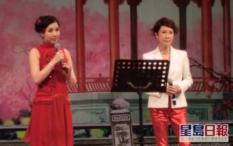 呂珊唱流行曲外，唱粵曲也很有水平，謝曉瑩坦言很欣賞其歌藝。