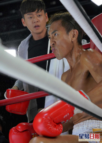 譚俊彥同張振朗喺《拳王》中鬥Fit，兩人同樣付出好多。