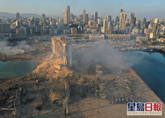 黎巴嫩首都貝魯特市中心附近港口區一處倉庫發生大爆炸，釀成嚴重死傷。AP