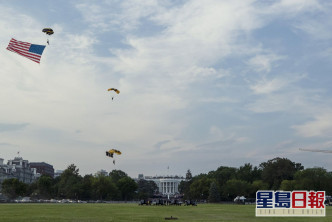 白宮舉行「向美國致敬」的獨立日派對。AP