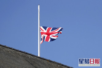英國利物浦的安特里賽馬場下半旗致哀。AP圖片