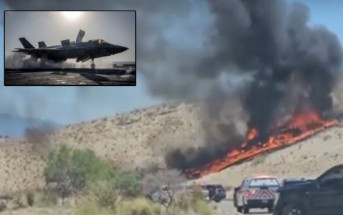 美陸戰隊F-35B戰機墜毀  機師彈射重傷獲救