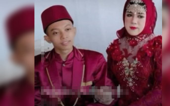 印尼男結婚12日驚揭「新娘」係男人  第一時間做呢件事……