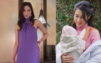 鍾嘉欣7歲大女越來越似媽咪！鼻哥嘴巴如倒模  湊子女返港遊樂園有少女心
