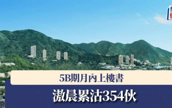 滶晨累沽354伙 5B期月內上樓書