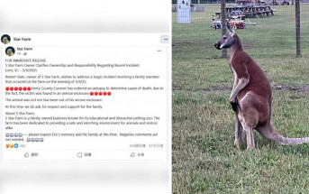人「鼠」大戰︱美動物農莊爆離奇命案  男員工餵食疑遭袋鼠打死