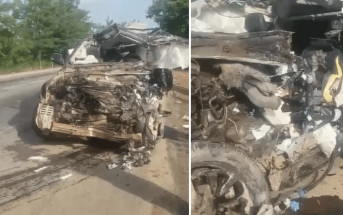 加納總統車隊發生車禍數輛車「全毀」  1死多傷總統無恙