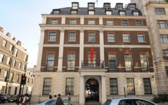 中國駐英國使館發表聲明  強烈譴責英方無理指責特區政府