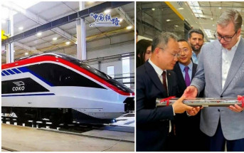 中國高速列車首次歐洲亮相　武契奇：「我們和中國是兄弟」