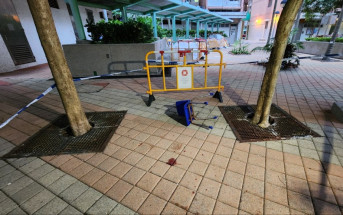 柴灣興華邨男子乘涼時遇襲 腋下遭刺傷浴血送院