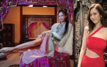 東張女神何沛伽玩側身誘惑！兩件頭泳裝晒S形曲線  玲瓏浮凸身材盡現眼前