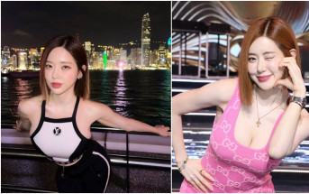DJ SODA低胸短裙嘆點心 瞓身大動作宣傳香港美食 粉絲聚焦偶像疑似走光？