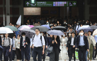 日本預測有強降雨恐引發山泥傾瀉　首都圈5000戶停電部份航班停飛