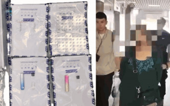 葵涌邨女子偷$1900貨物 警查CCTV拉人 揭住所藏冰毒等毒品