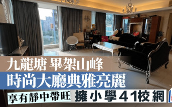 九龍塘畢架山峰 時尚大廳典雅亮麗 擁小學41校網