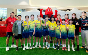 欖球｜非撞式欖球小學組賽事 MVP擔任香港國際七人欖球賽球童