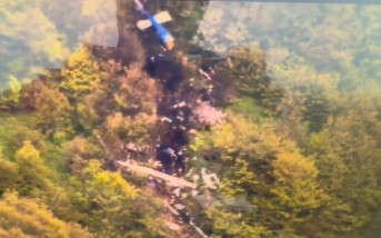 伊朗總統直升機硬著陸︱伊媒發布疑似機體殘骸第一現場圖片　「沒有生命跡象」